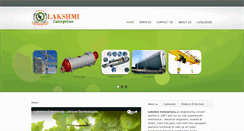 Desktop Screenshot of lakshmi-enterprises.com